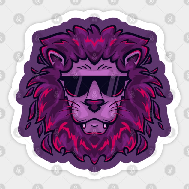 Gafiltha Lion Sticker by Gafiltha